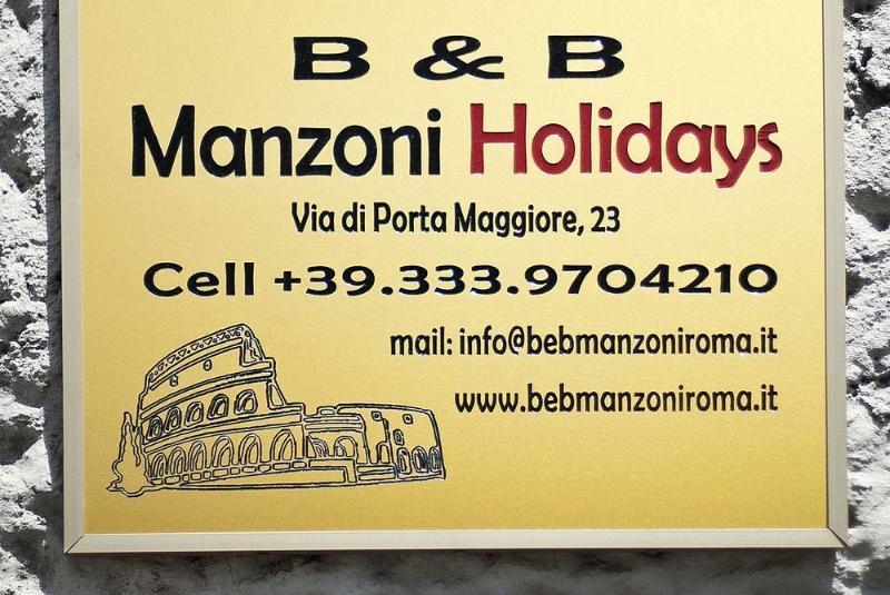 B&B Manzoni Holidays Roma Ngoại thất bức ảnh